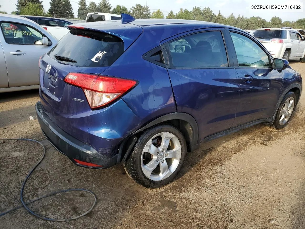 3CZRU6H59GM710482 2016 Honda Hr-V Ex