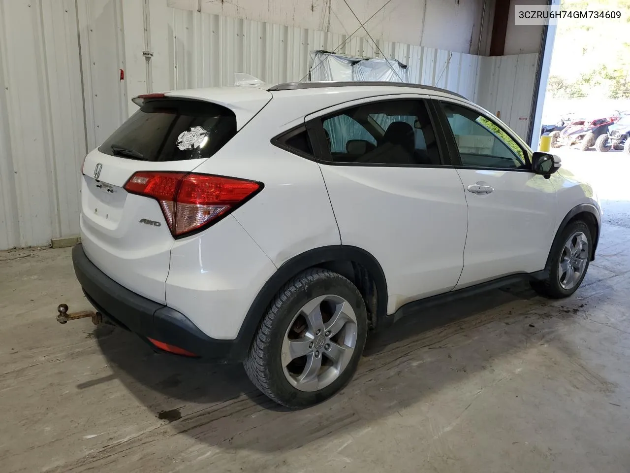 3CZRU6H74GM734609 2016 Honda Hr-V Exl