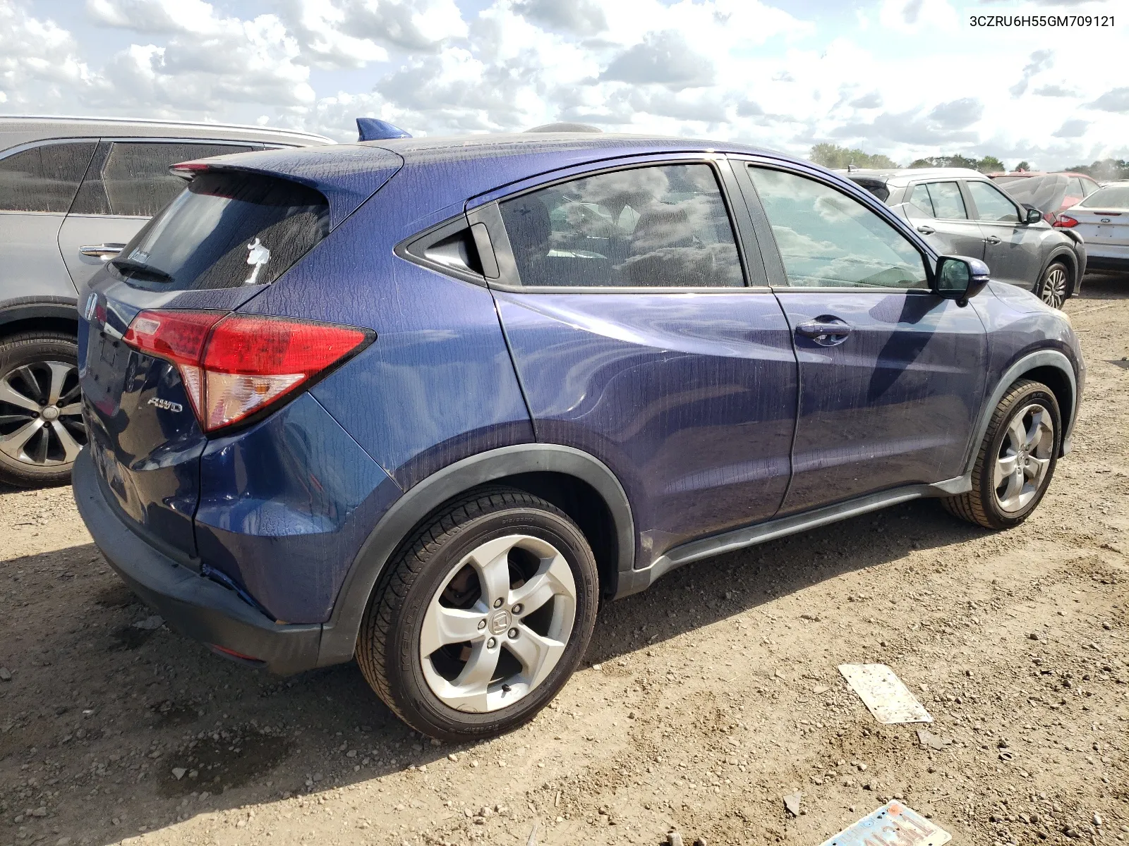 2016 Honda Hr-V Ex VIN: 3CZRU6H55GM709121 Lot: 68059994