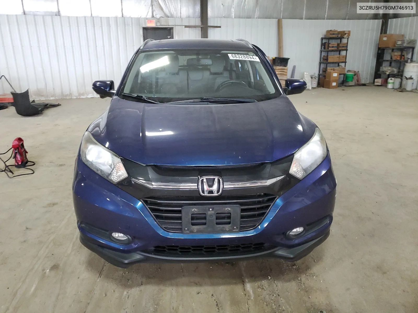 2016 Honda Hr-V Exl VIN: 3CZRU5H79GM746913 Lot: 68328894