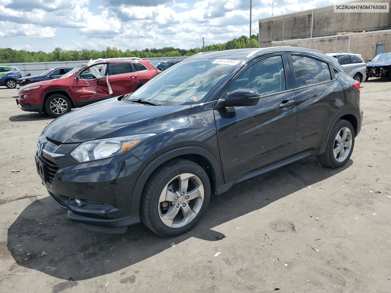 3CZRU6H74GM765083 2016 Honda Hr-V Exl