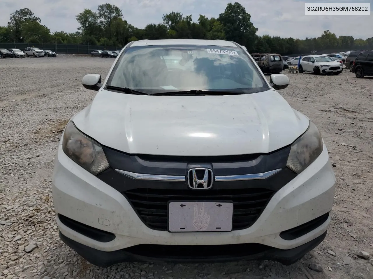 3CZRU6H35GM768202 2016 Honda Hr-V Lx