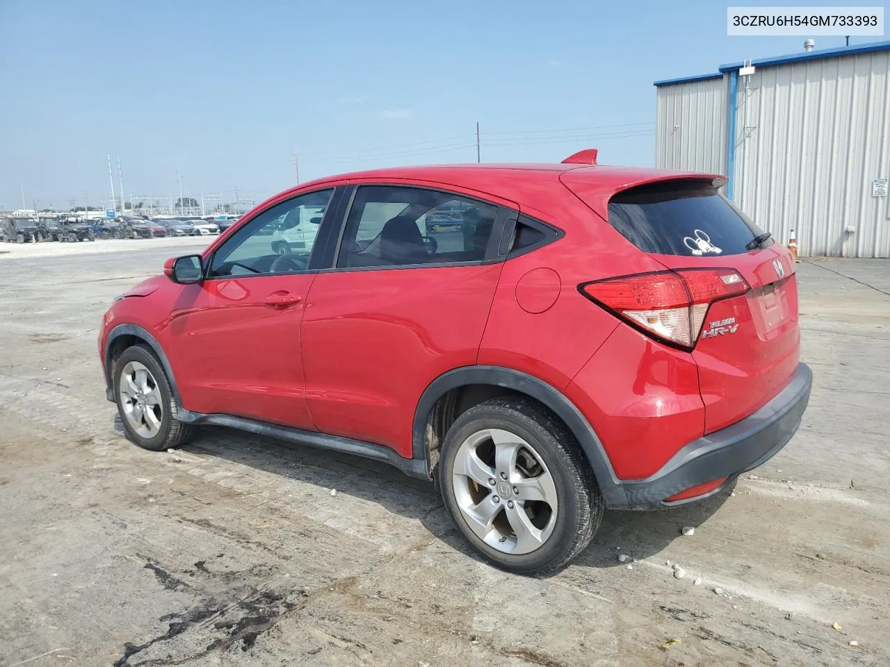 2016 Honda Hr-V Ex VIN: 3CZRU6H54GM733393 Lot: 69187374