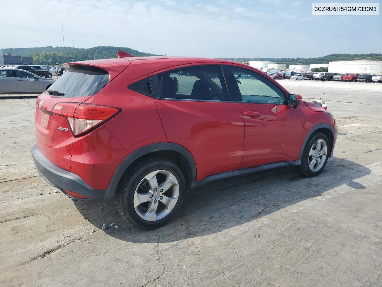 2016 Honda Hr-V Ex VIN: 3CZRU6H54GM733393 Lot: 69187374