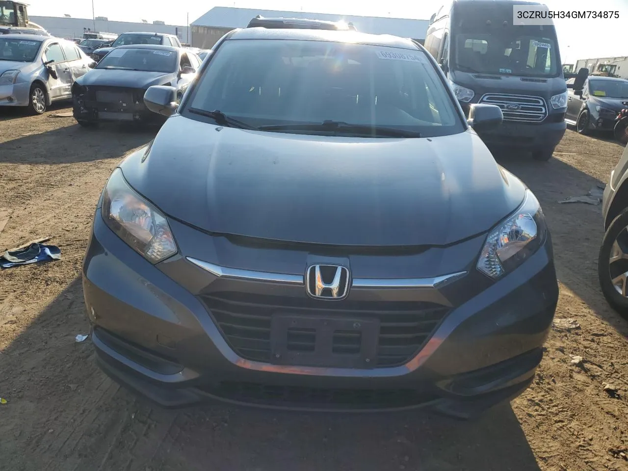 3CZRU5H34GM734875 2016 Honda Hr-V Lx