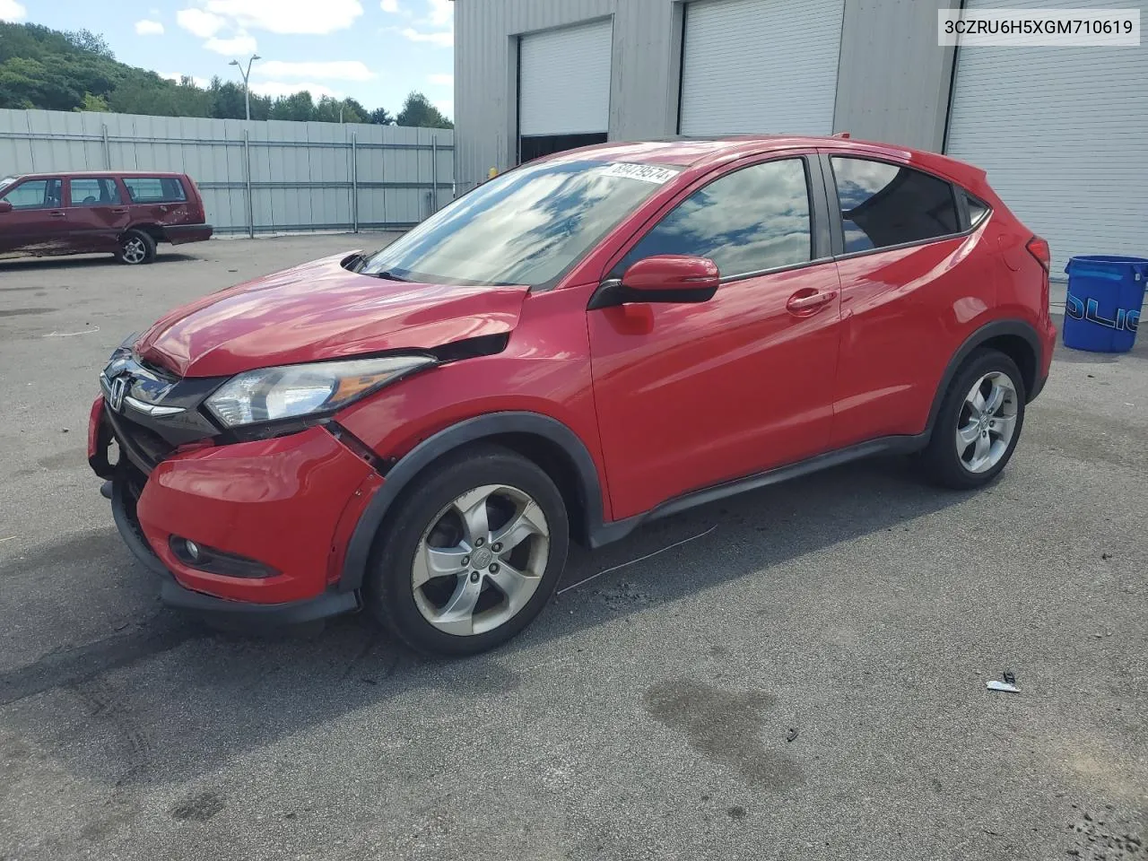 2016 Honda Hr-V Ex VIN: 3CZRU6H5XGM710619 Lot: 69479574