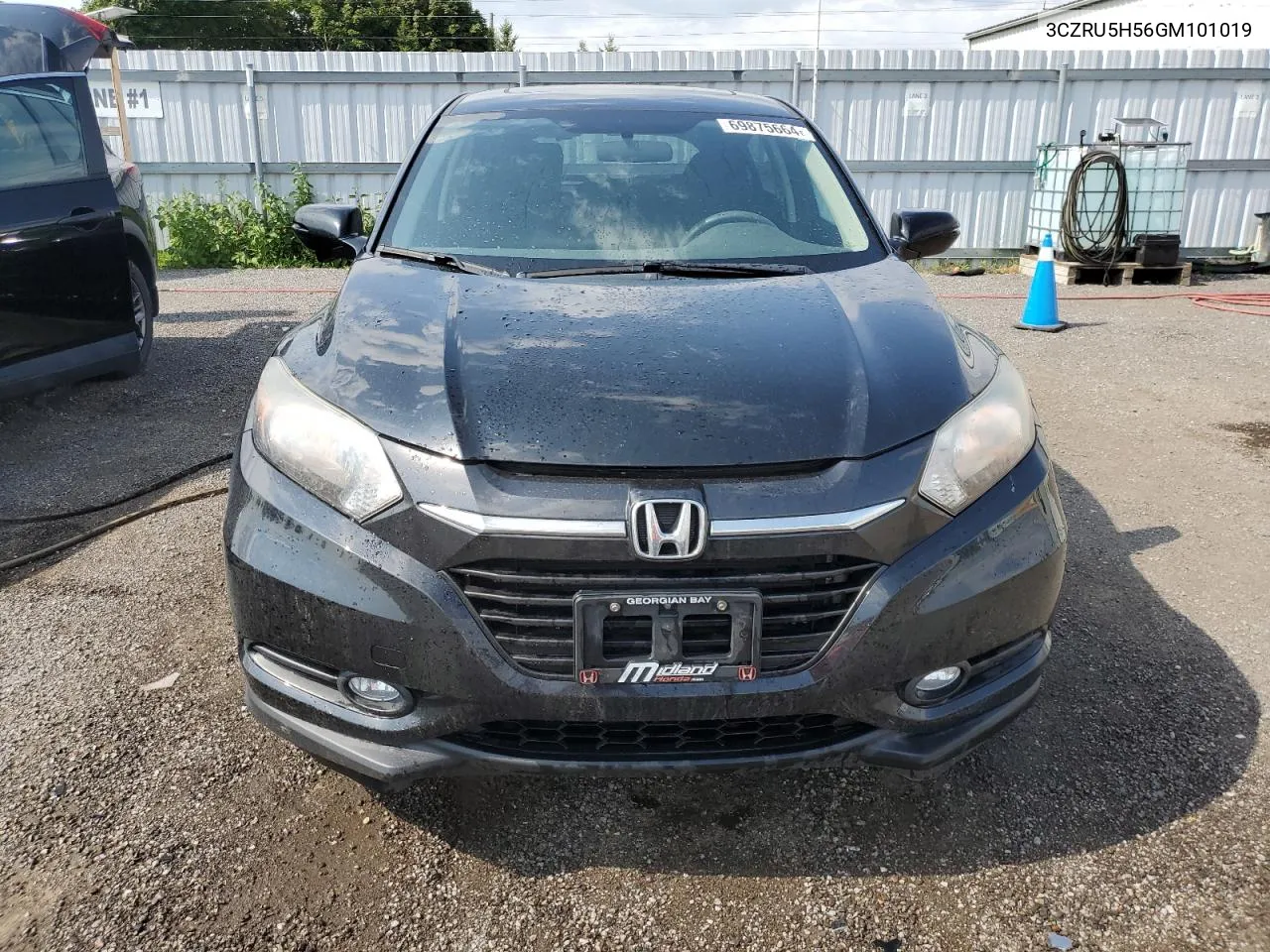 3CZRU5H56GM101019 2016 Honda Hr-V Ex