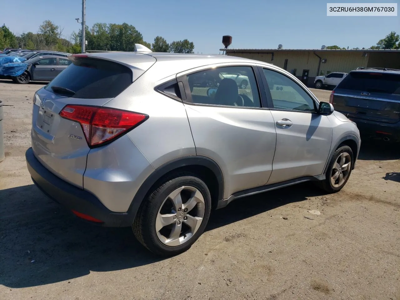 2016 Honda Hr-V Lx VIN: 3CZRU6H38GM767030 Lot: 69917634