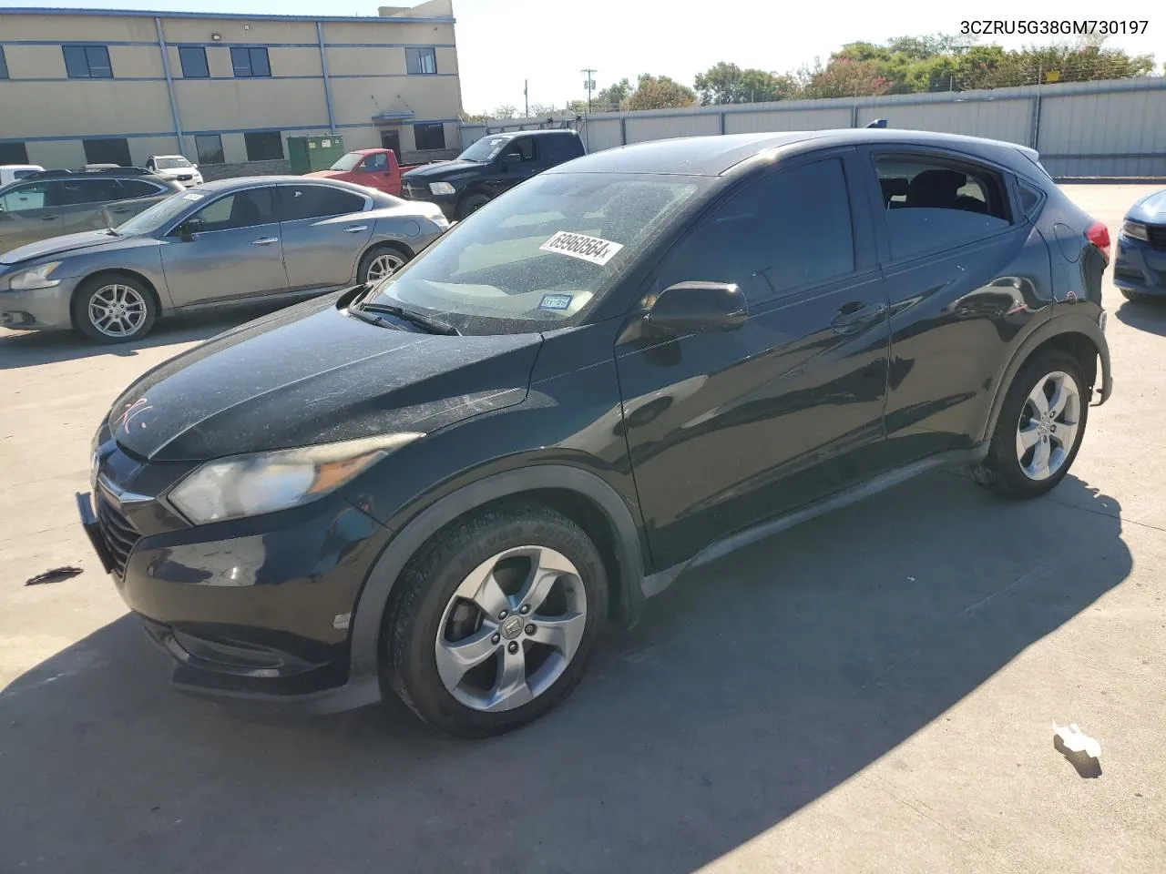 3CZRU5G38GM730197 2016 Honda Hr-V Lx