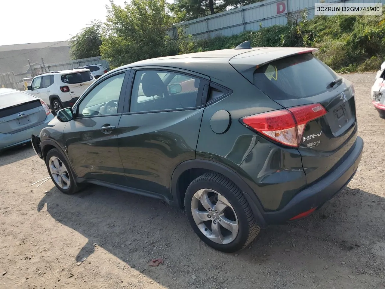 3CZRU6H32GM745900 2016 Honda Hr-V Lx