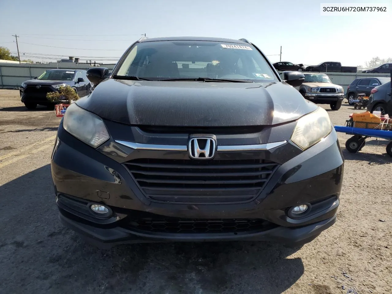 3CZRU6H72GM737962 2016 Honda Hr-V Exl