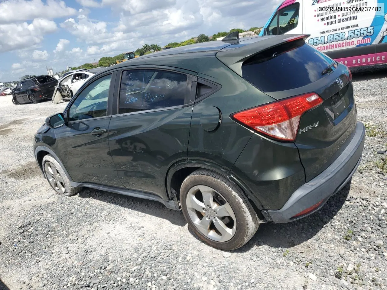 3CZRU5H59GM737482 2016 Honda Hr-V Ex