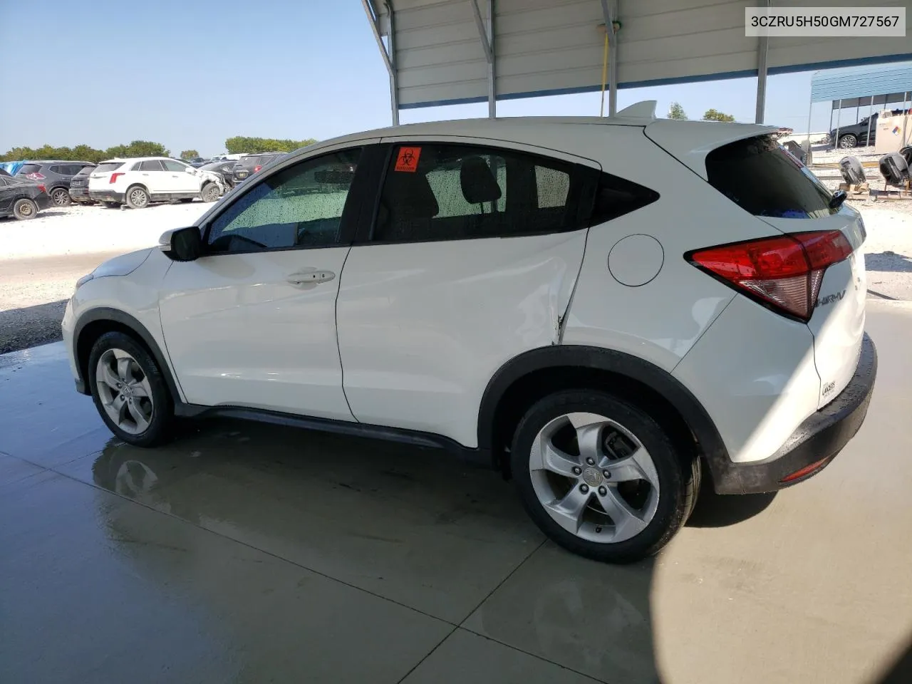 3CZRU5H50GM727567 2016 Honda Hr-V Ex