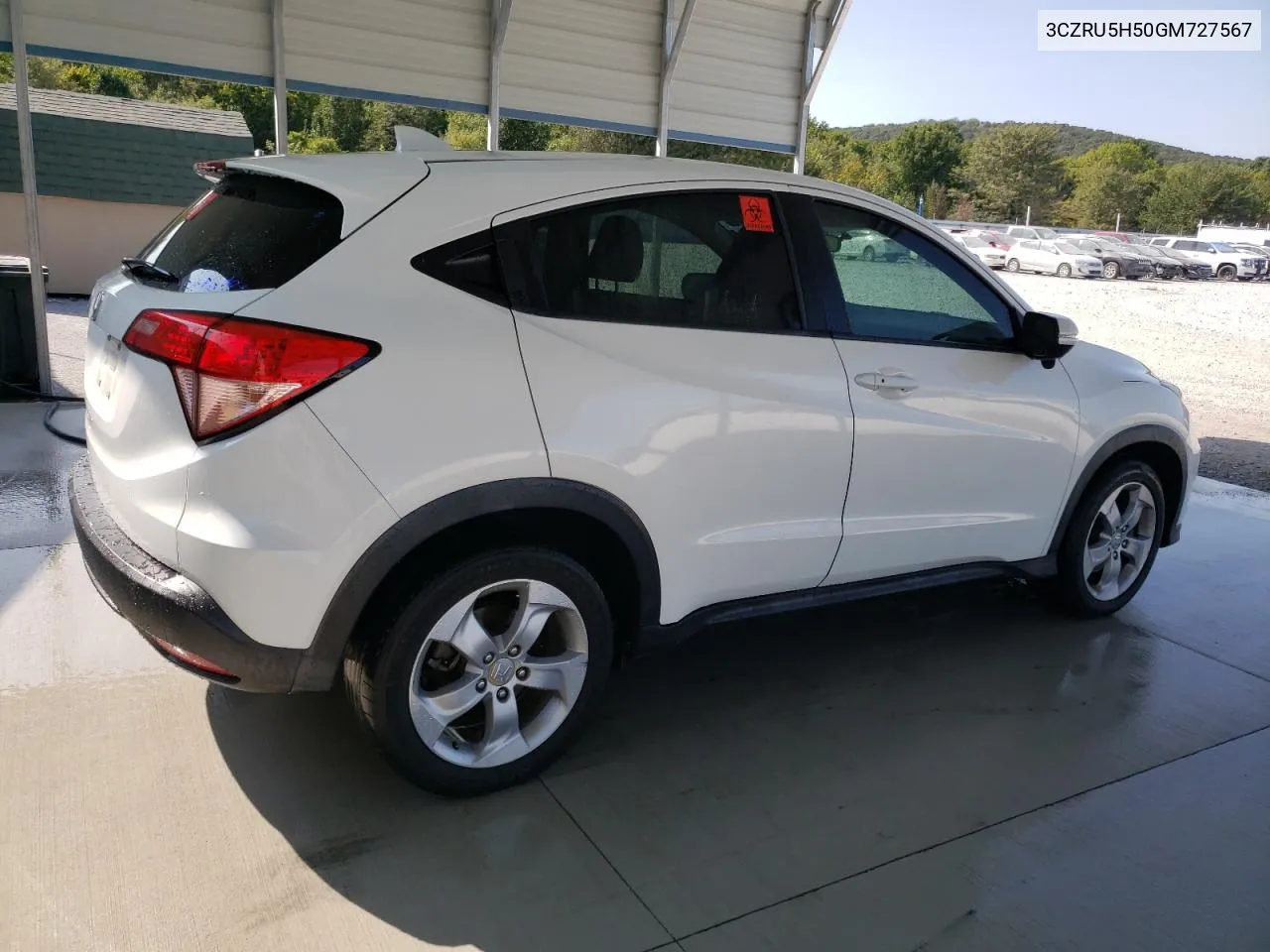 2016 Honda Hr-V Ex VIN: 3CZRU5H50GM727567 Lot: 70601954