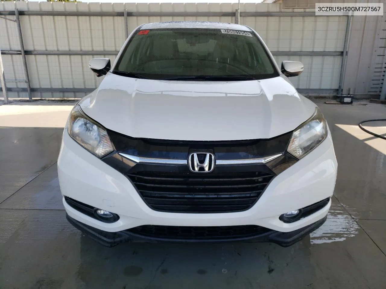 2016 Honda Hr-V Ex VIN: 3CZRU5H50GM727567 Lot: 70601954