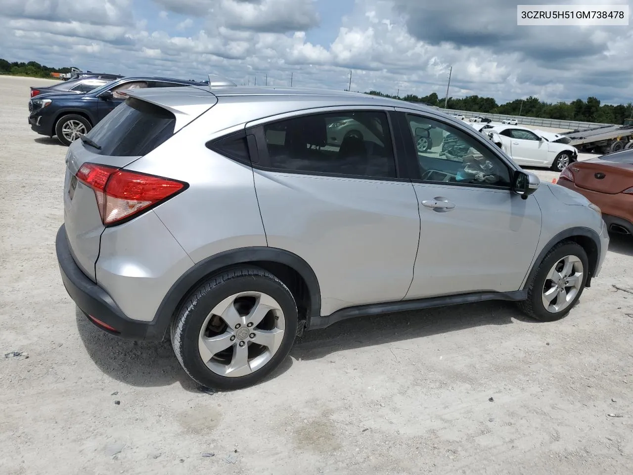 3CZRU5H51GM738478 2016 Honda Hr-V Ex