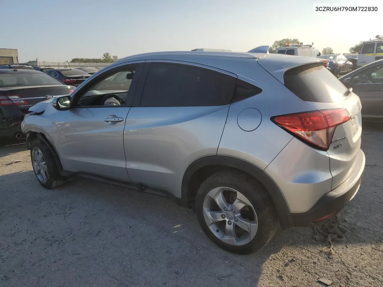 2016 Honda Hr-V Exl VIN: 3CZRU6H79GM722830 Lot: 71092334