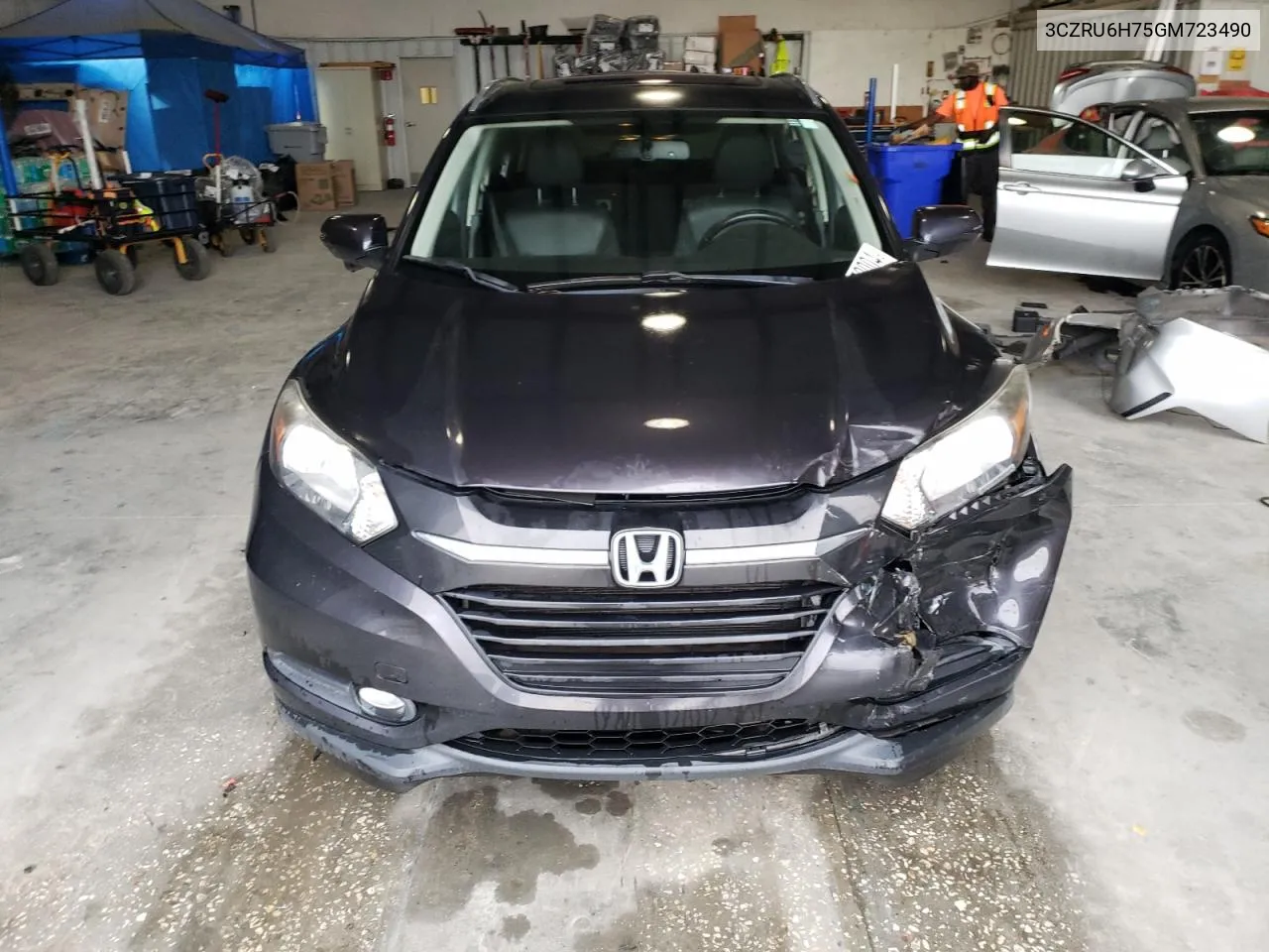 2016 Honda Hr-V Exl VIN: 3CZRU6H75GM723490 Lot: 71179004