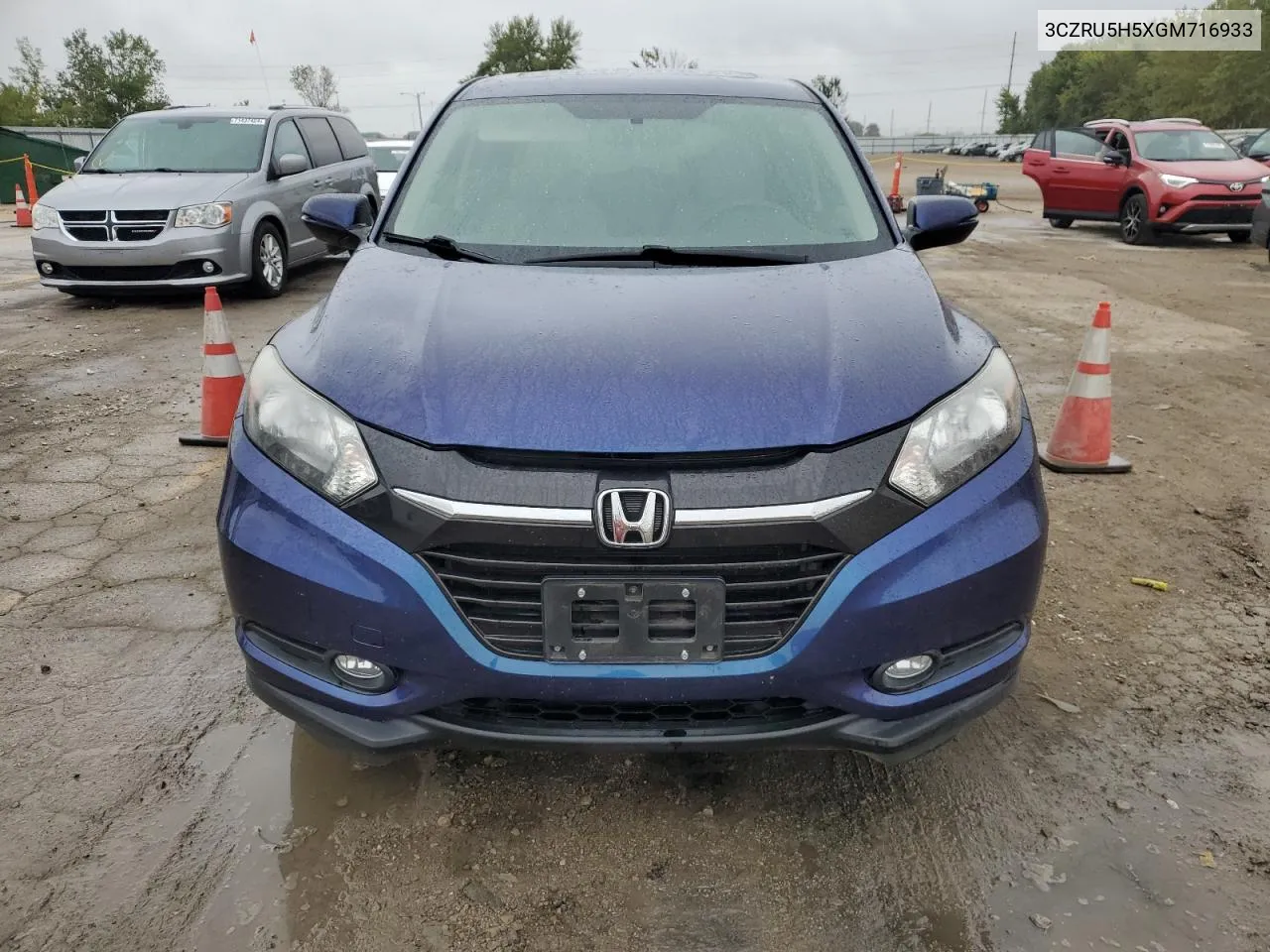 3CZRU5H5XGM716933 2016 Honda Hr-V Ex