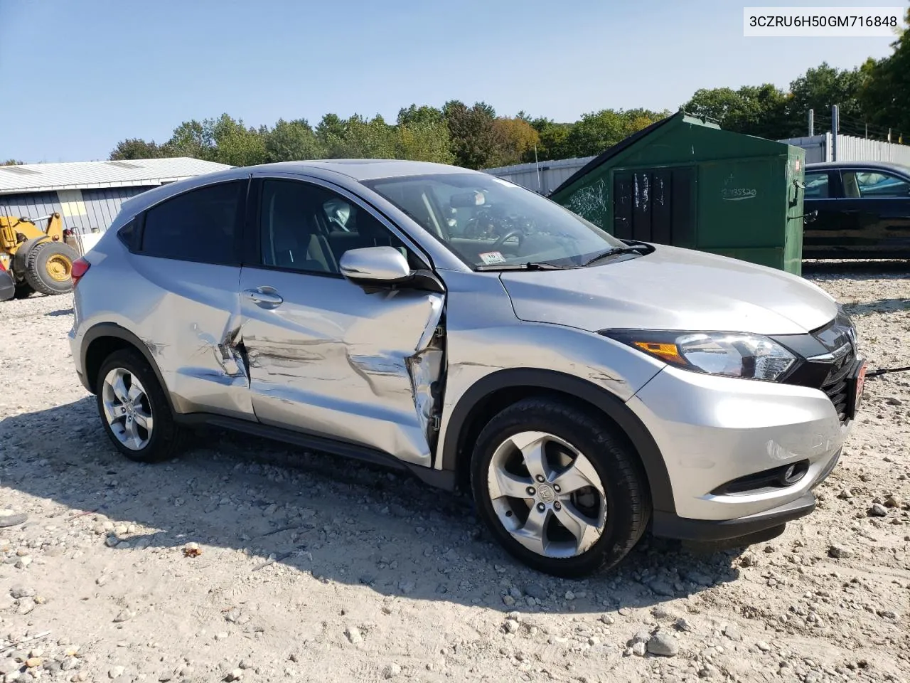 2016 Honda Hr-V Ex VIN: 3CZRU6H50GM716848 Lot: 71268914