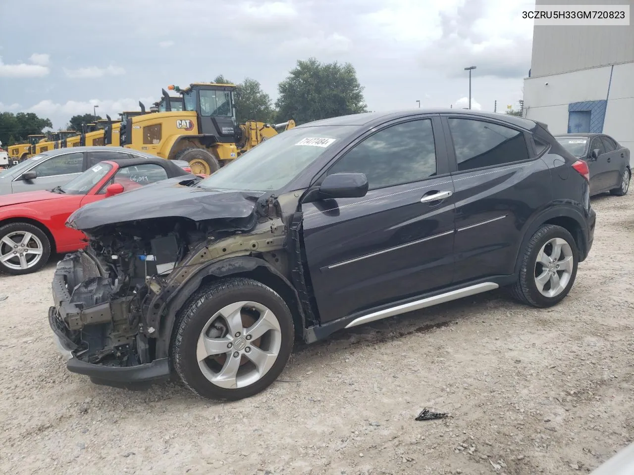 3CZRU5H33GM720823 2016 Honda Hr-V Lx