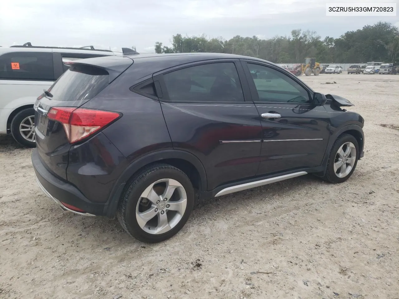 2016 Honda Hr-V Lx VIN: 3CZRU5H33GM720823 Lot: 71477484