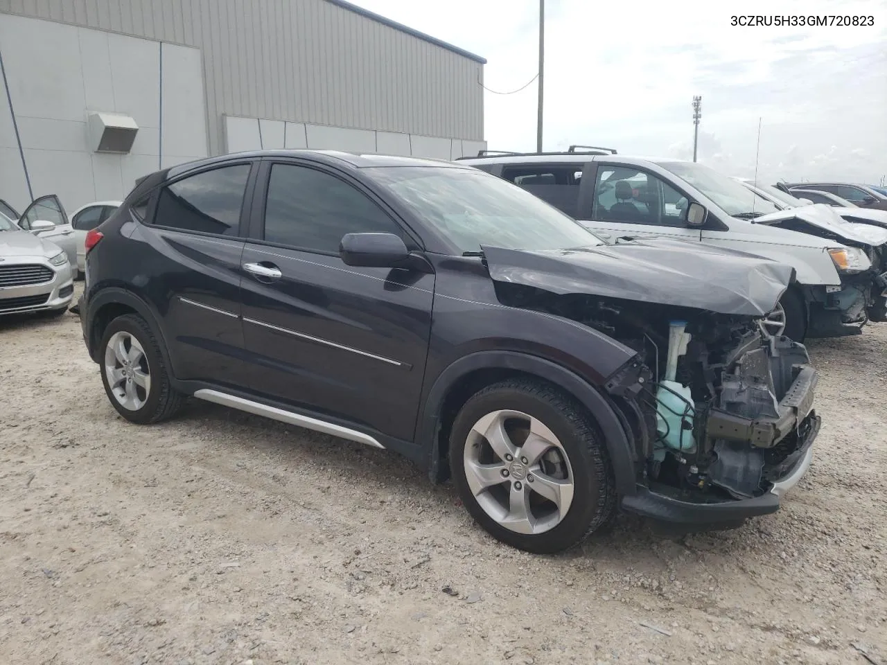 2016 Honda Hr-V Lx VIN: 3CZRU5H33GM720823 Lot: 71477484