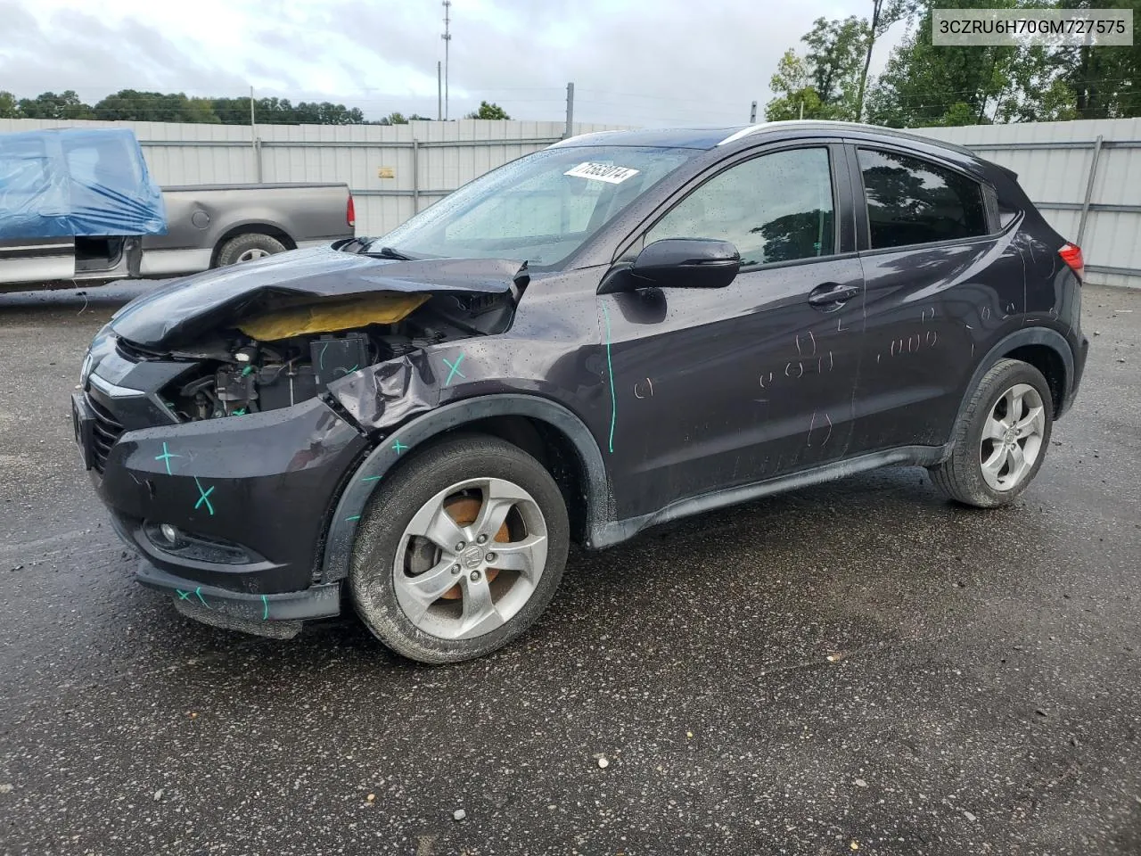 3CZRU6H70GM727575 2016 Honda Hr-V Exl