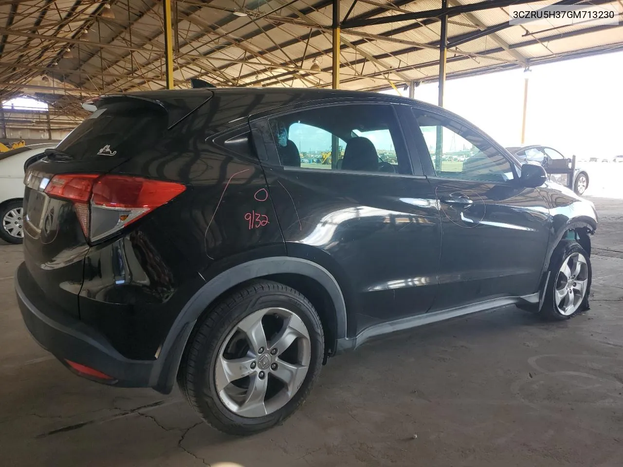 3CZRU5H37GM713230 2016 Honda Hr-V Lx