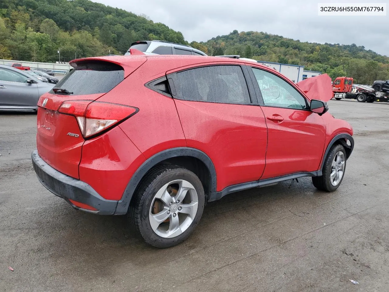 3CZRU6H55GM767794 2016 Honda Hr-V Ex