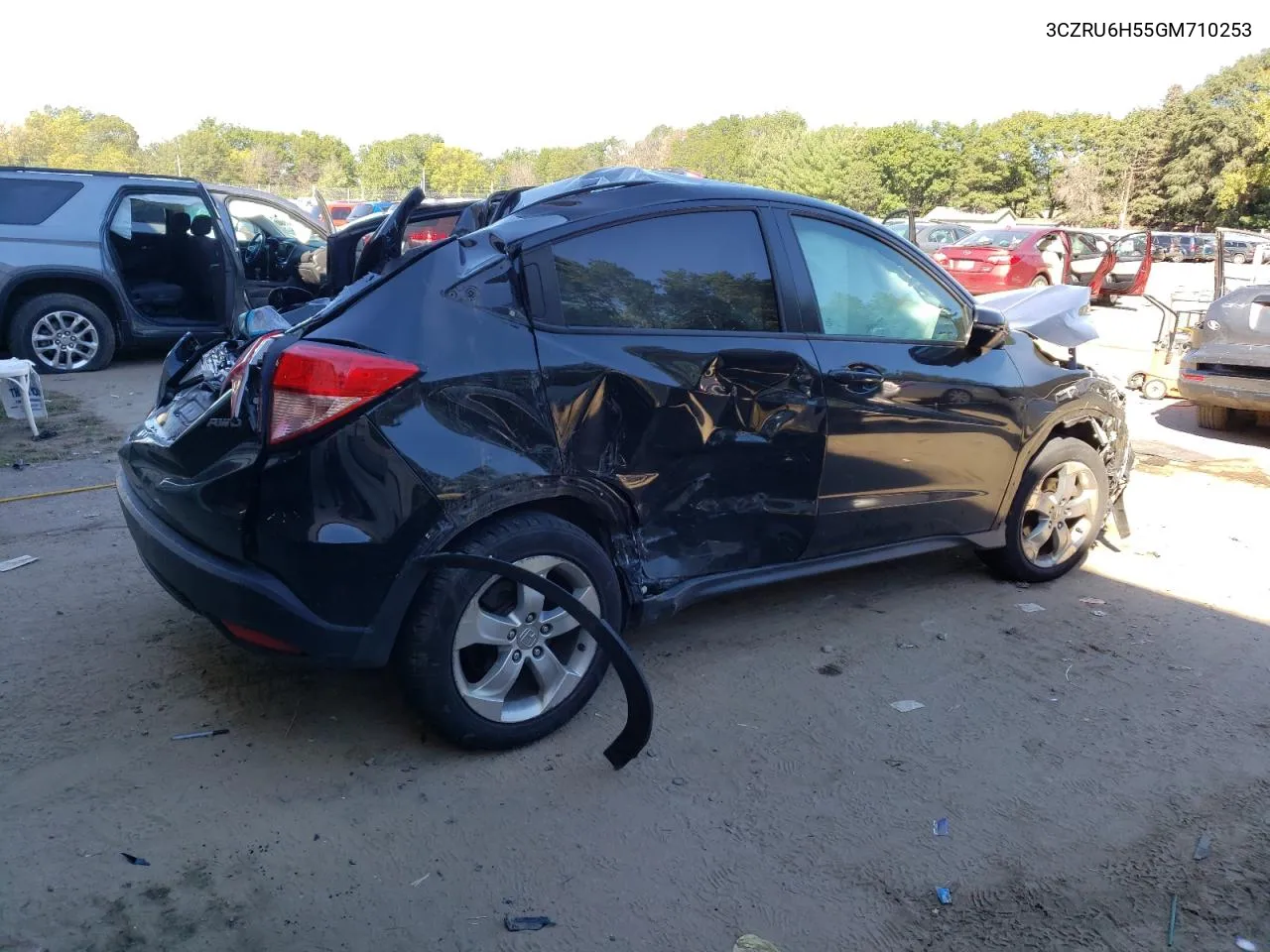 2016 Honda Hr-V Ex VIN: 3CZRU6H55GM710253 Lot: 72763824