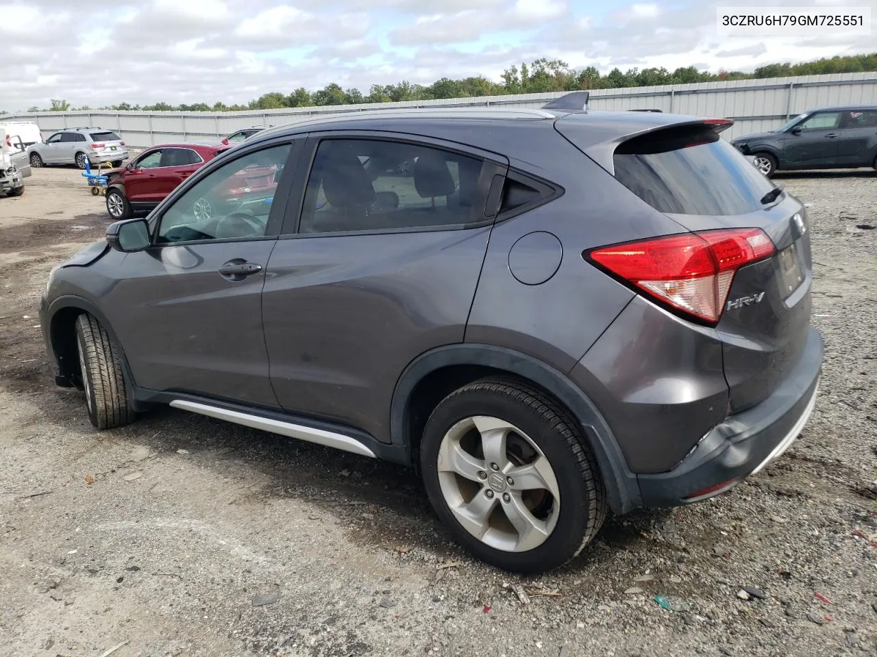 2016 Honda Hr-V Exl VIN: 3CZRU6H79GM725551 Lot: 73591704