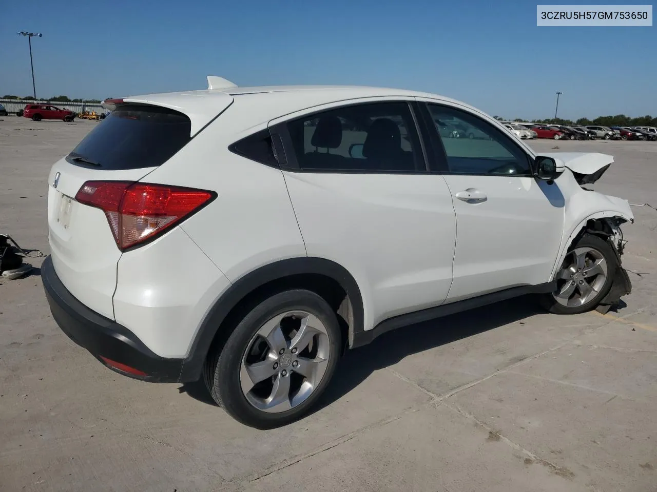 2016 Honda Hr-V Ex VIN: 3CZRU5H57GM753650 Lot: 73980114