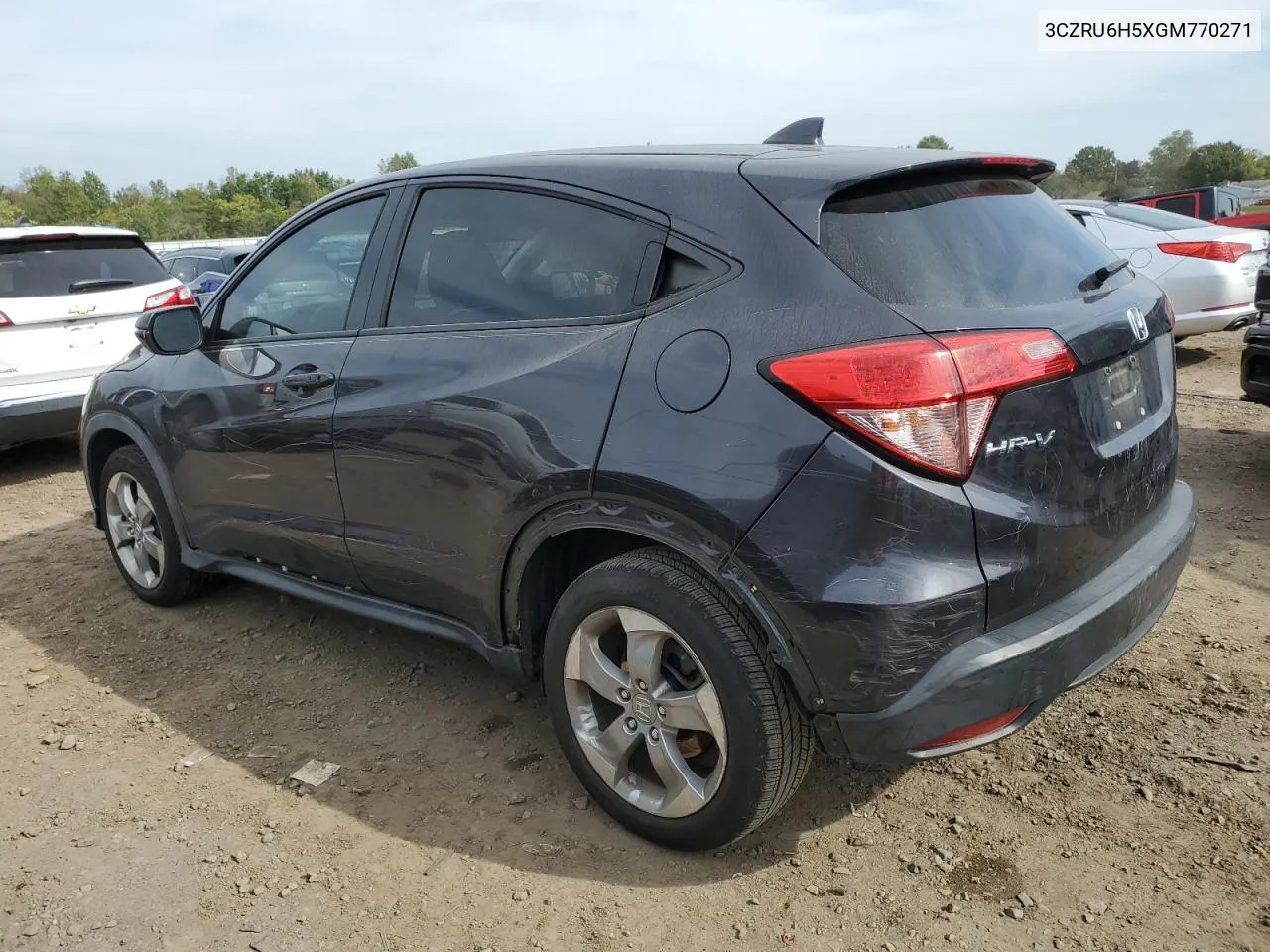 2016 Honda Hr-V Ex VIN: 3CZRU6H5XGM770271 Lot: 74287014