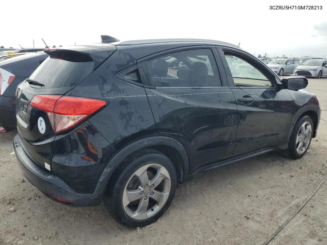 2016 Honda Hr-V Exl VIN: 3CZRU5H71GM728213 Lot: 74359834