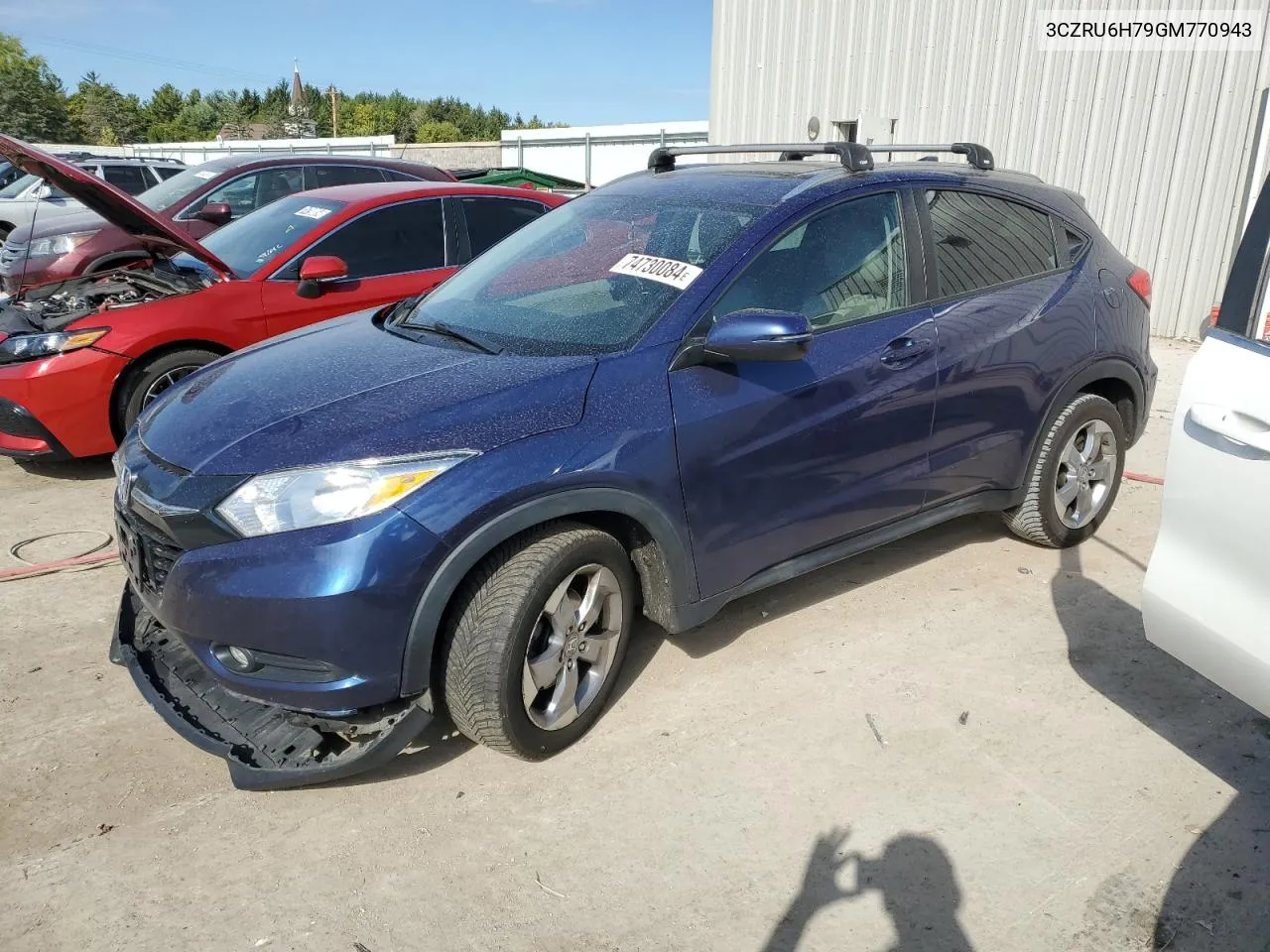 3CZRU6H79GM770943 2016 Honda Hr-V Exl