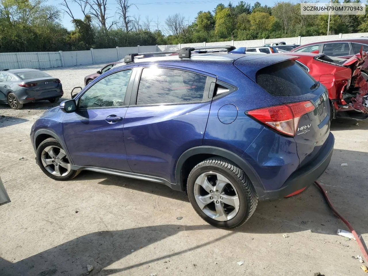 3CZRU6H79GM770943 2016 Honda Hr-V Exl