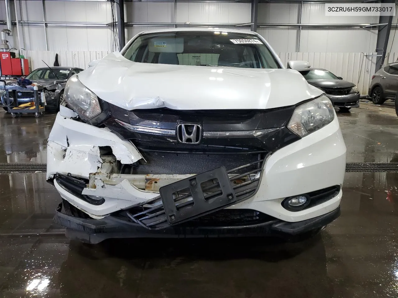 2016 Honda Hr-V Ex VIN: 3CZRU6H59GM733017 Lot: 75050874