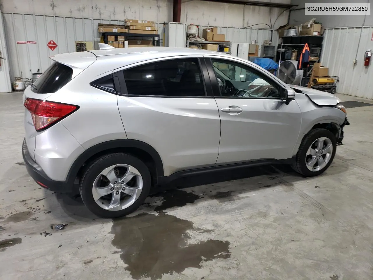 2016 Honda Hr-V Ex VIN: 3CZRU6H59GM722860 Lot: 75230664