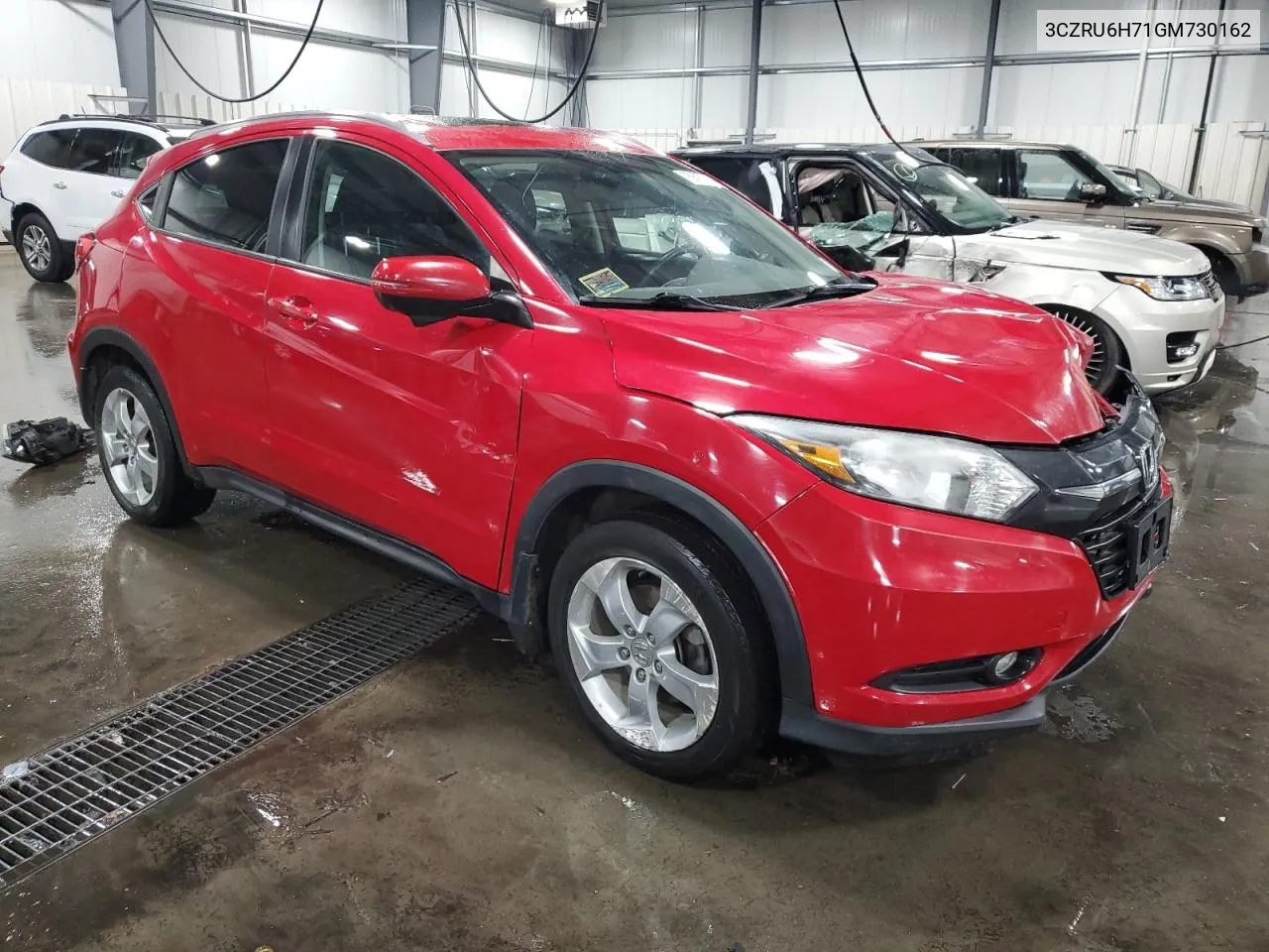 3CZRU6H71GM730162 2016 Honda Hr-V Exl