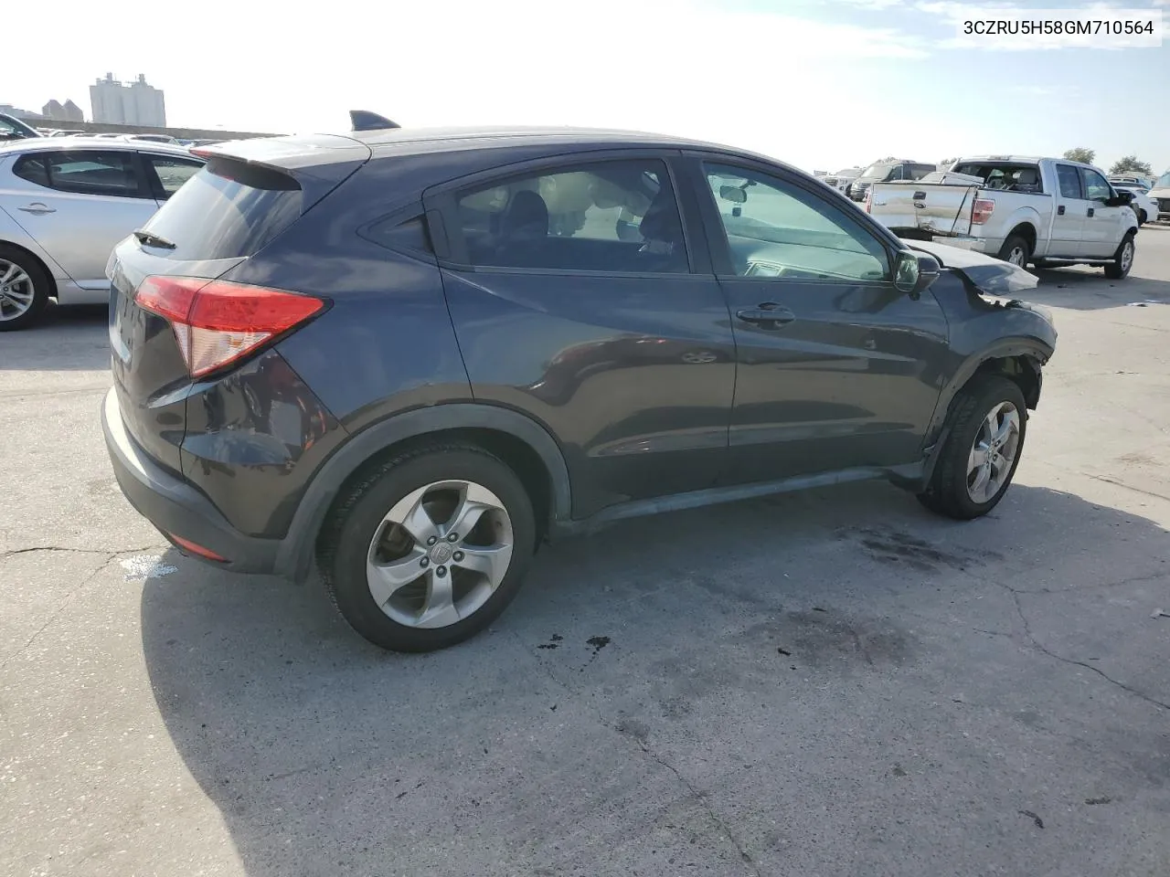 2016 Honda Hr-V Ex VIN: 3CZRU5H58GM710564 Lot: 76736294