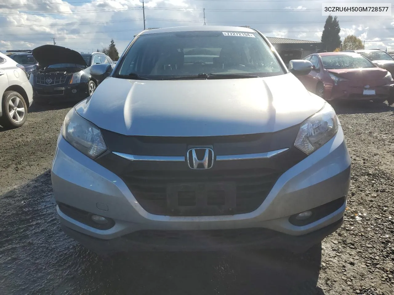 2016 Honda Hr-V Ex VIN: 3CZRU6H50GM728577 Lot: 77272194