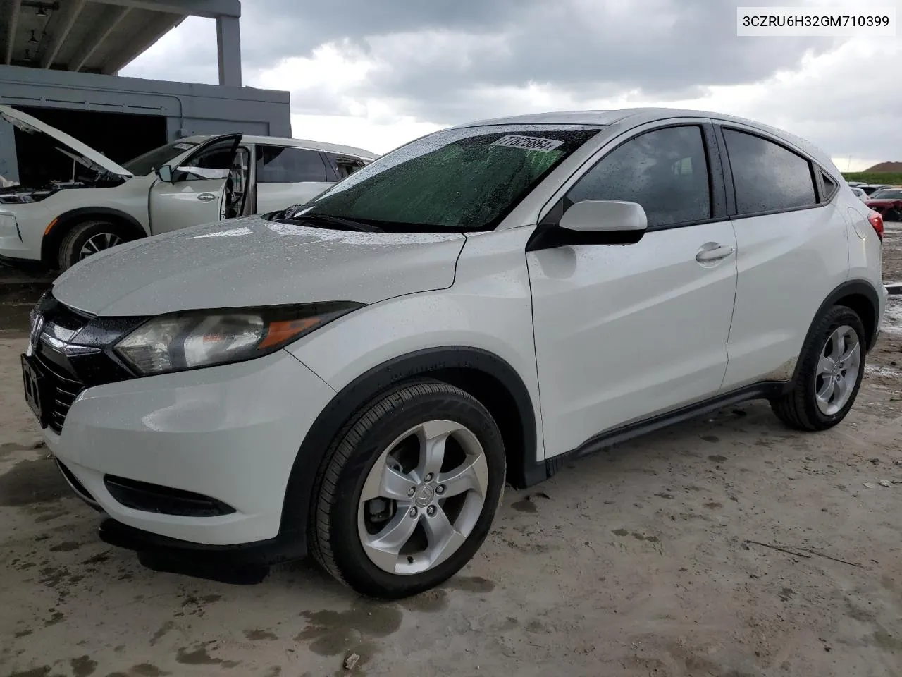 2016 Honda Hr-V Lx VIN: 3CZRU6H32GM710399 Lot: 77825864