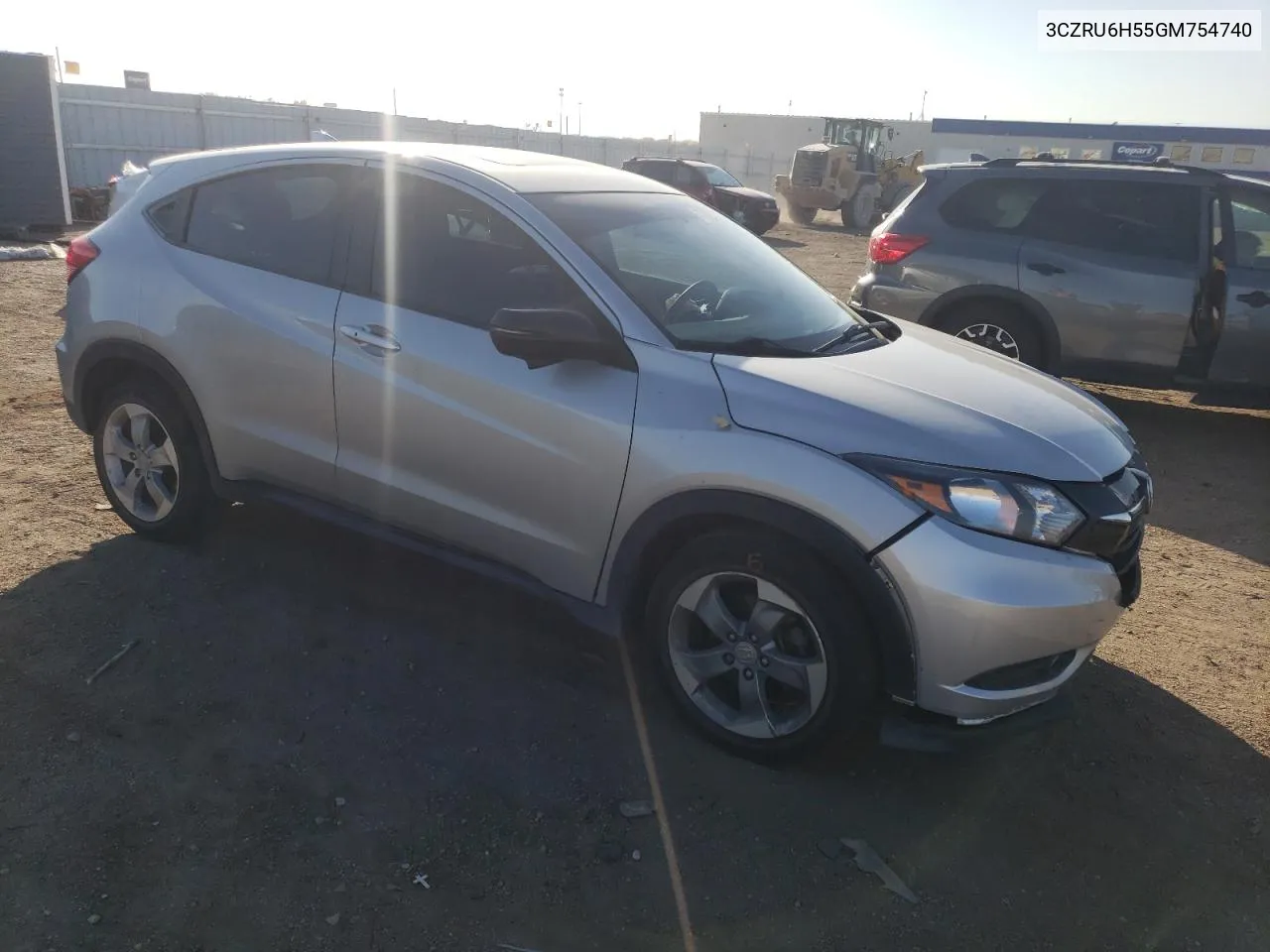 2016 Honda Hr-V Ex VIN: 3CZRU6H55GM754740 Lot: 77854784