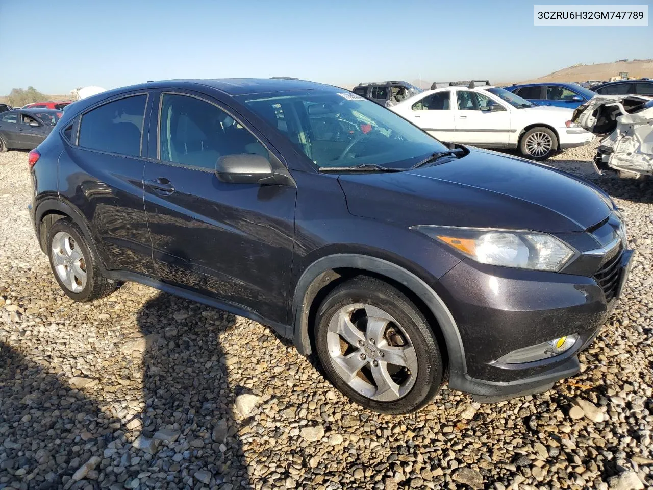 3CZRU6H32GM747789 2016 Honda Hr-V Lx