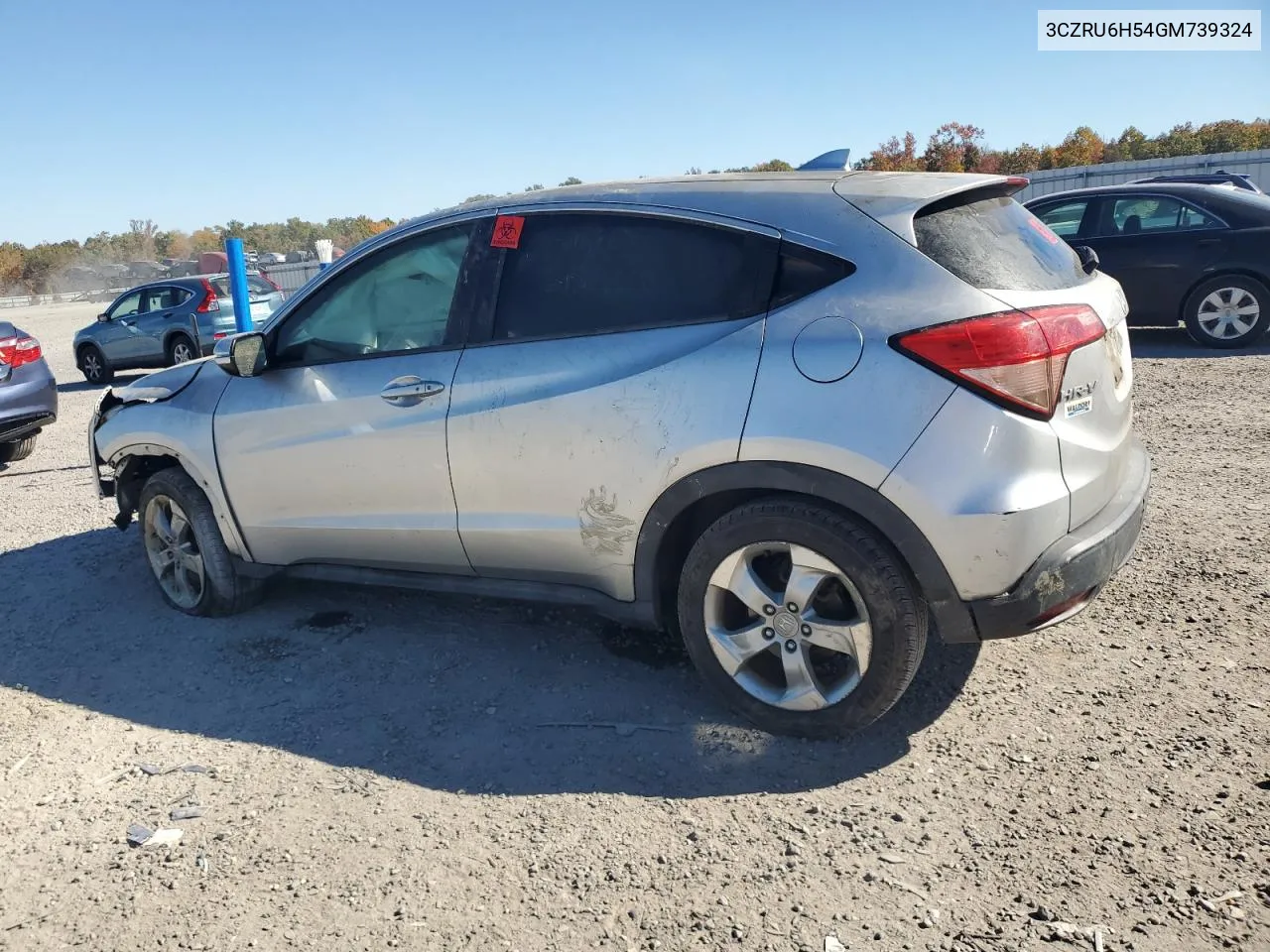 2016 Honda Hr-V Ex VIN: 3CZRU6H54GM739324 Lot: 77983674