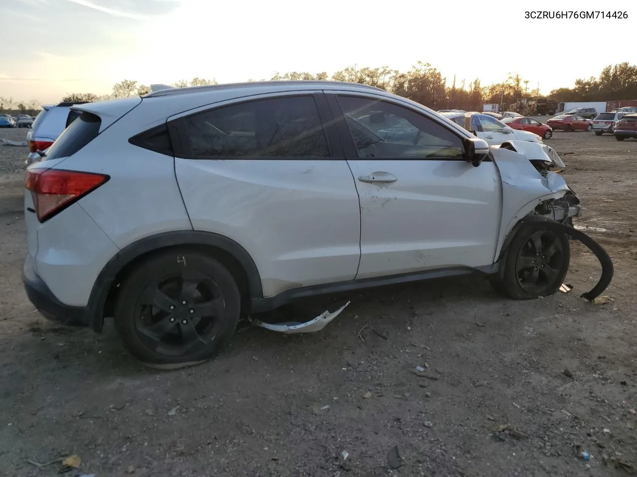 2016 Honda Hr-V Exl VIN: 3CZRU6H76GM714426 Lot: 78297164