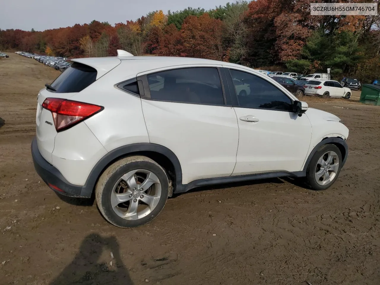 2016 Honda Hr-V Ex VIN: 3CZRU6H55GM746704 Lot: 78482484