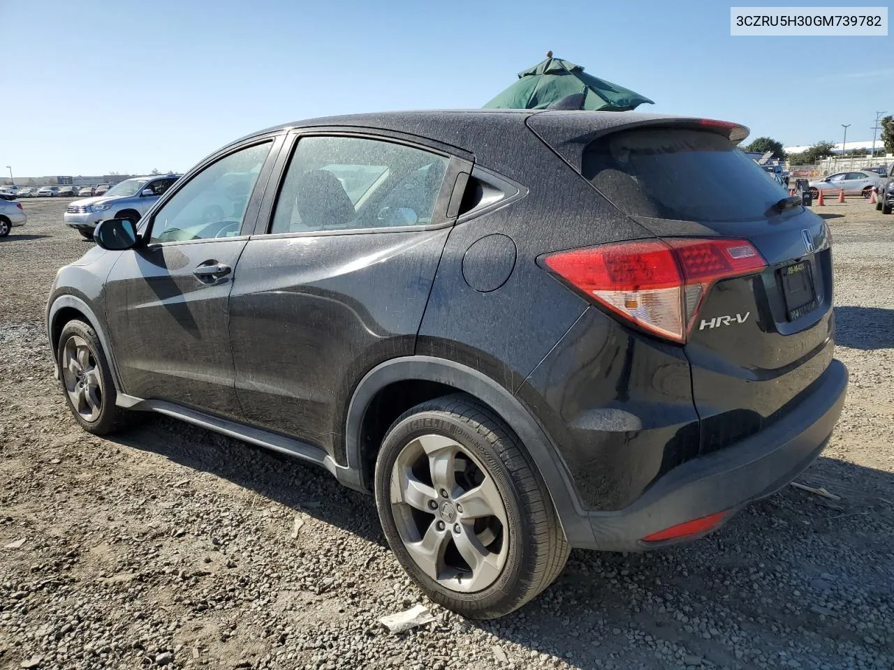 3CZRU5H30GM739782 2016 Honda Hr-V Lx