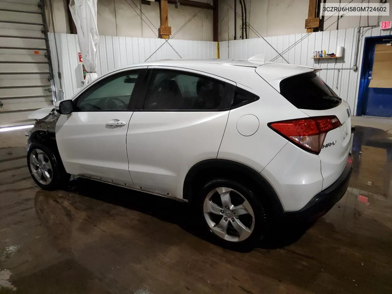 2016 Honda Hr-V Ex VIN: 3CZRU6H58GM724602 Lot: 78605904